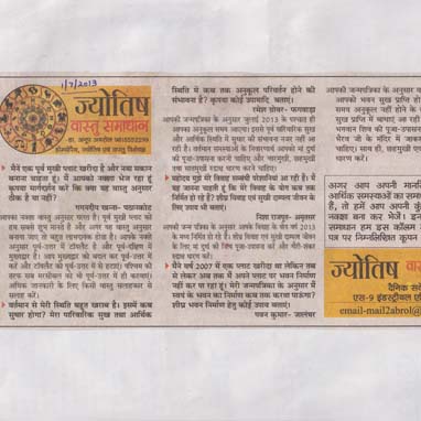 Ravish Abrol Astro vastu Expert Spiritual Healer